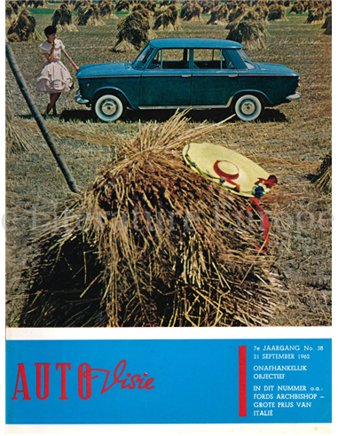 1962 AUTOVISIE MAGAZINE 38 DUTCH