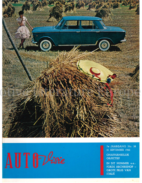 1962 AUTOVISIE MAGAZIN 38 NIEDERLÄNDISCH