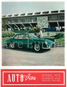 1962 AUTOVISIE MAGAZIN 48 NIEDERLÄNDISCH