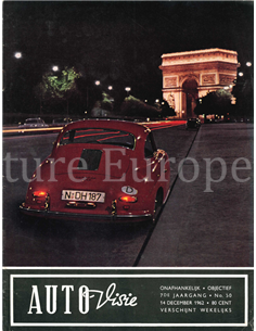 1962 AUTOVISIE MAGAZIN 50 NIEDERLÄNDISCH