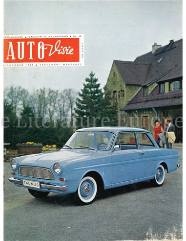 1962 AUTOVISIE MAGAZINE 42 DUTCH