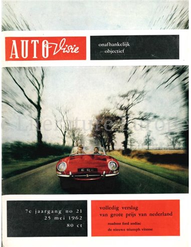 1962 AUTOVISIE MAGAZINE 21 NEDERLANDS