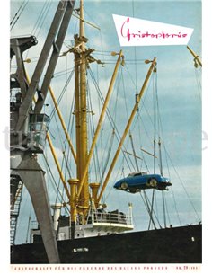 1957 PORSCHE CHRISTOPHORUS MAGAZINE 29 GERMAN