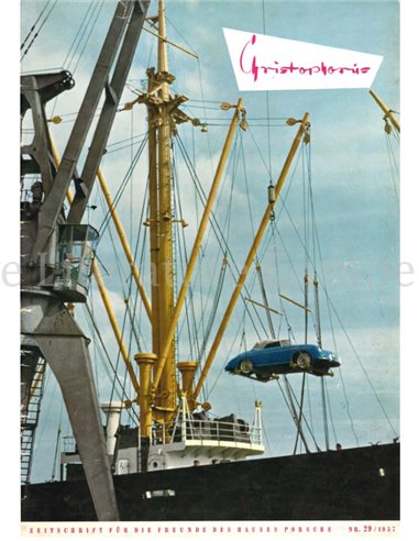 1957 PORSCHE CHRISTOPHORUS MAGAZIN 29 DEUTSCH