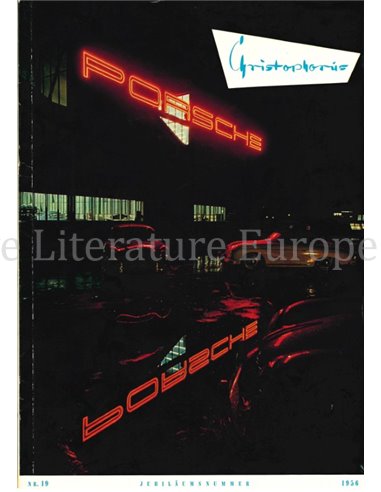 1956 PORSCHE CHRISTOPHORUS MAGAZIN 19 DEUTSCH
