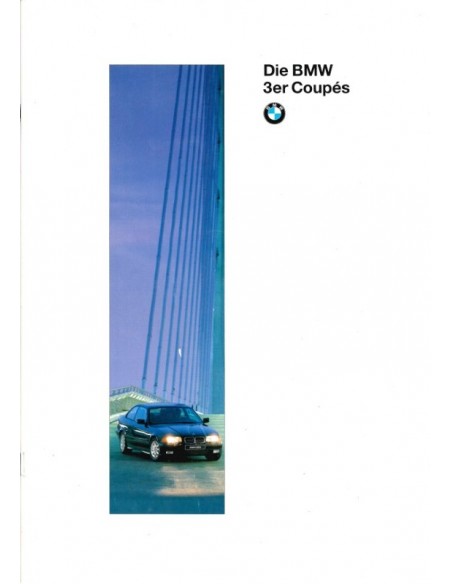 1995 BMW 3 SERIES COUPE BROCHURE DUITS