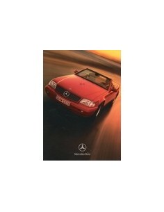 1998 MERCEDES BENZ SL PROSPEKT NIEDERLÄNDISCH