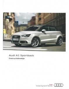 2012 AUDI A1 SPORTBACK OWNERS MANUAL DUTCH