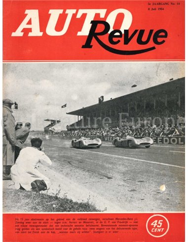 1954 AUTO REVUE MAGAZINE 14 NEDERLANDS