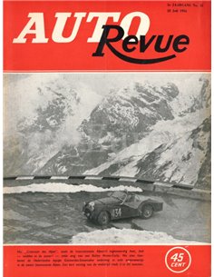 1954 AUTO REVUE MAGAZINE 15 NEDERLANDS