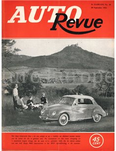 1954 AUTO REVUE MAGAZIN 20 NIEDERLÄNDISCH