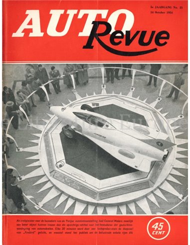 1954 AUTO REVUE MAGAZIN 20 NIEDERLÄNDISCH