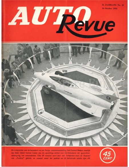 1954 AUTO REVUE MAGAZINE 20 NEDERLANDS