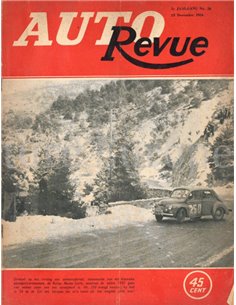 1954 AUTO REVUE MAGAZINE 26 NEDERLANDS