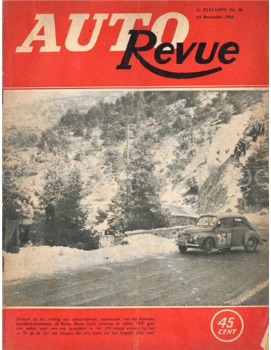 1954 AUTO REVUE MAGAZINE 26 DUTCH