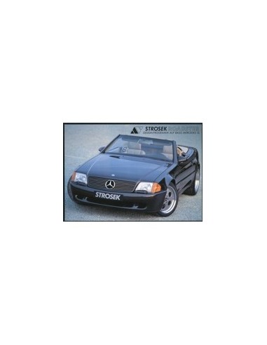 1990 MERCEDES BENZ SL STROSEK ROADSTER LEAFLET DUITS