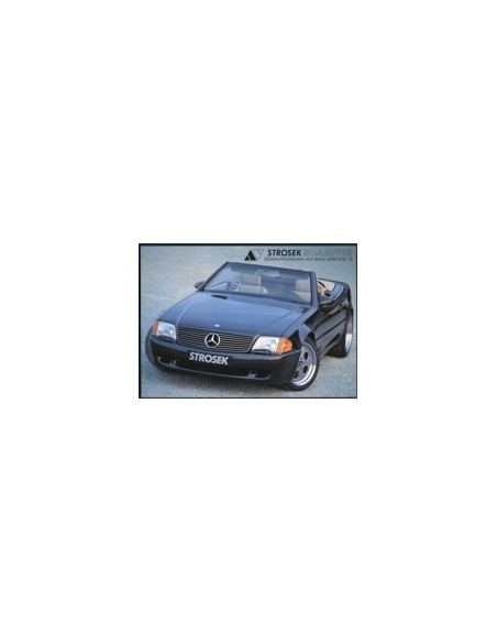 1990 MERCEDES BENZ SL STROSEK ROADSTER LEAFLET DUITS