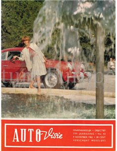 1962 AUTOVISIE MAGAZIN 45 NIEDERLÄNDISCH