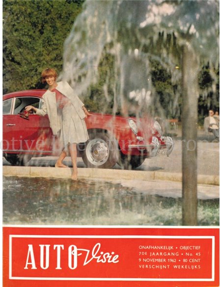1962 AUTOVISIE MAGAZIN 45 NIEDERLÄNDISCH
