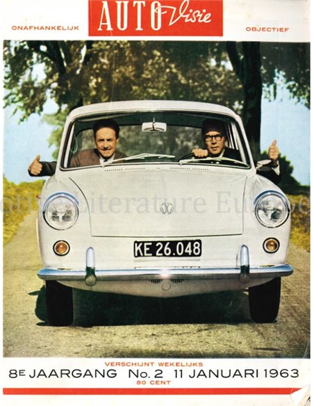 1963 AUTOVISIE MAGAZIN 02 NIEDERLÄNDISCH
