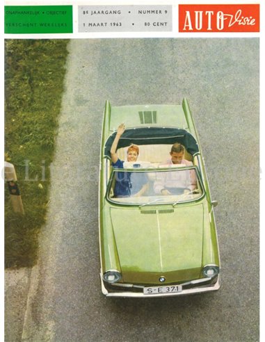 1963 AUTOVISIE MAGAZINE 09 NEDERLANDS
