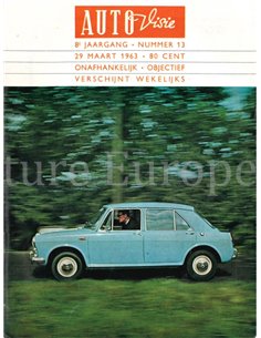 1963 AUTOVISIE MAGAZIN 13 NIEDERLÄNDISCH