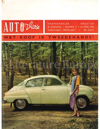 1963 AUTOVISIE MAGAZINE 17 NEDERLANDS