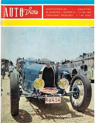 1963 AUTOVISIE MAGAZIN 21 NIEDERLÄNDISCH