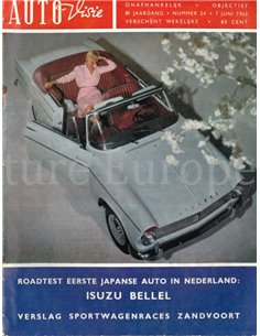 1963 AUTOVISIE MAGAZIN 24 NIEDERLÄNDISCH