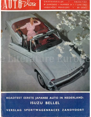 1963 AUTOVISIE MAGAZINE 24 NEDERLANDS