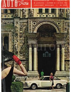 1963 AUTOVISIE MAGAZIN 35 NIEDERLÄNDISCH