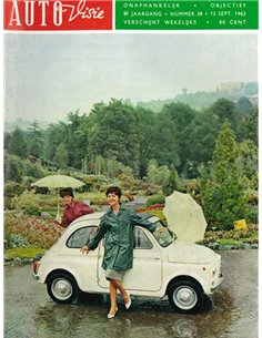 1963 AUTOVISIE MAGAZINE 38 DUTCH