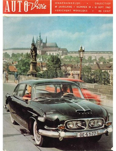 1963 AUTOVISIE MAGAZIN 39 NIEDERLÄNDISCH