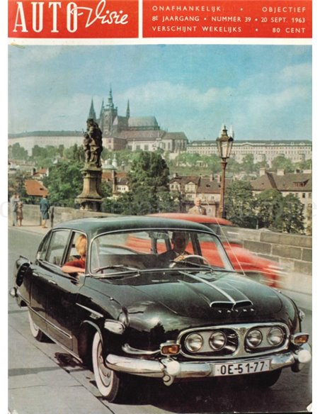 1963 AUTOVISIE MAGAZINE 39 DUTCH
