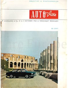 1963 AUTOVISIE MAGAZIN 41 NIEDERLÄNDISCH