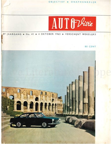 1963 AUTOVISIE MAGAZINE 41 DUTCH