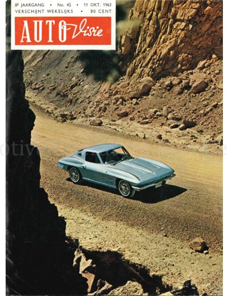 1963 AUTOVISIE MAGAZINE 42 DUTCH
