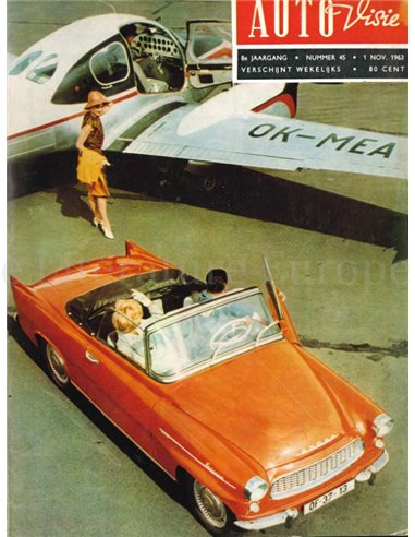 1963 AUTOVISIE MAGAZIN 245NIEDERLÄNDISCH