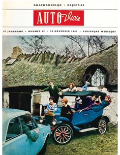 1963 AUTOVISIE MAGAZINE 49 NEDERLANDS