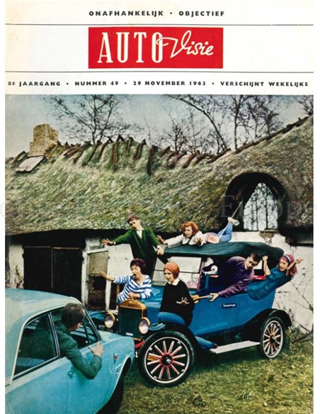 1963 AUTOVISIE MAGAZINE 49 NEDERLANDS