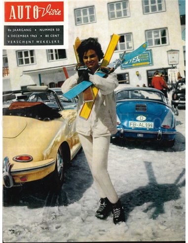 1963 AUTOVISIE MAGAZINE 50 NEDERLANDS