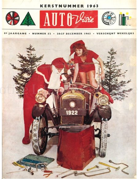 1963 AUTOVISIE MAGAZIN 52 NIEDERLÄNDISCH