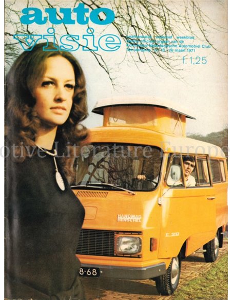 1971 AUTOVISIE MAGAZIN 09 NIEDERLÄNDISCH