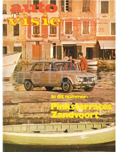 1971 AUTOVISIE MAGAZIN 23 NIEDERLÄNDISCH