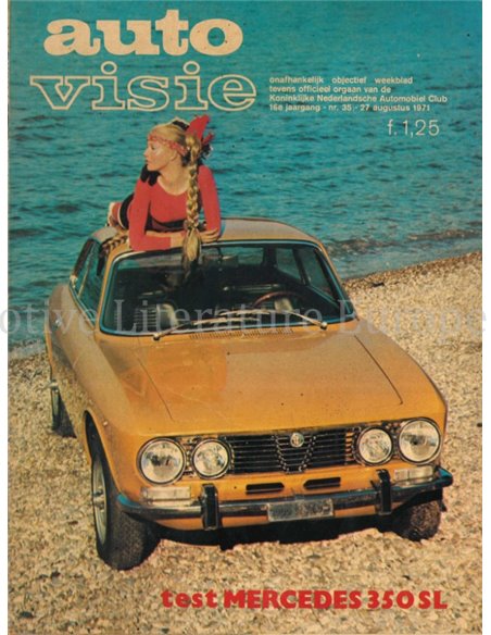 1971 AUTOVISIE MAGAZIN 35 NIEDERLÄNDISCH