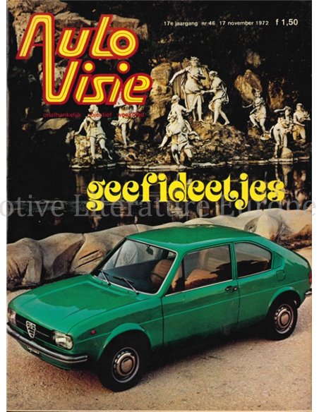 1972 AUTOVISIE MAGAZINE 46 NEDERLANDS