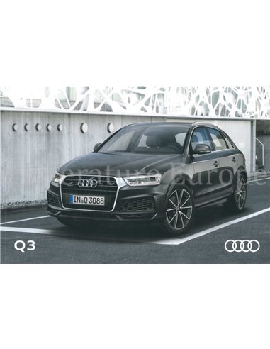 2016 AUDI Q3 BROCHURE DUITS