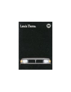 1985 LANCIA THEMA BROCHURE NEDERLANDS