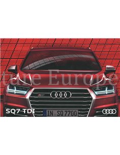 2016 AUDI SQ7 BROCHURE DUTCH