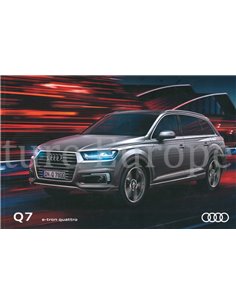 2016 AUDI Q7 E-TRON BROCHURE DUTCH
